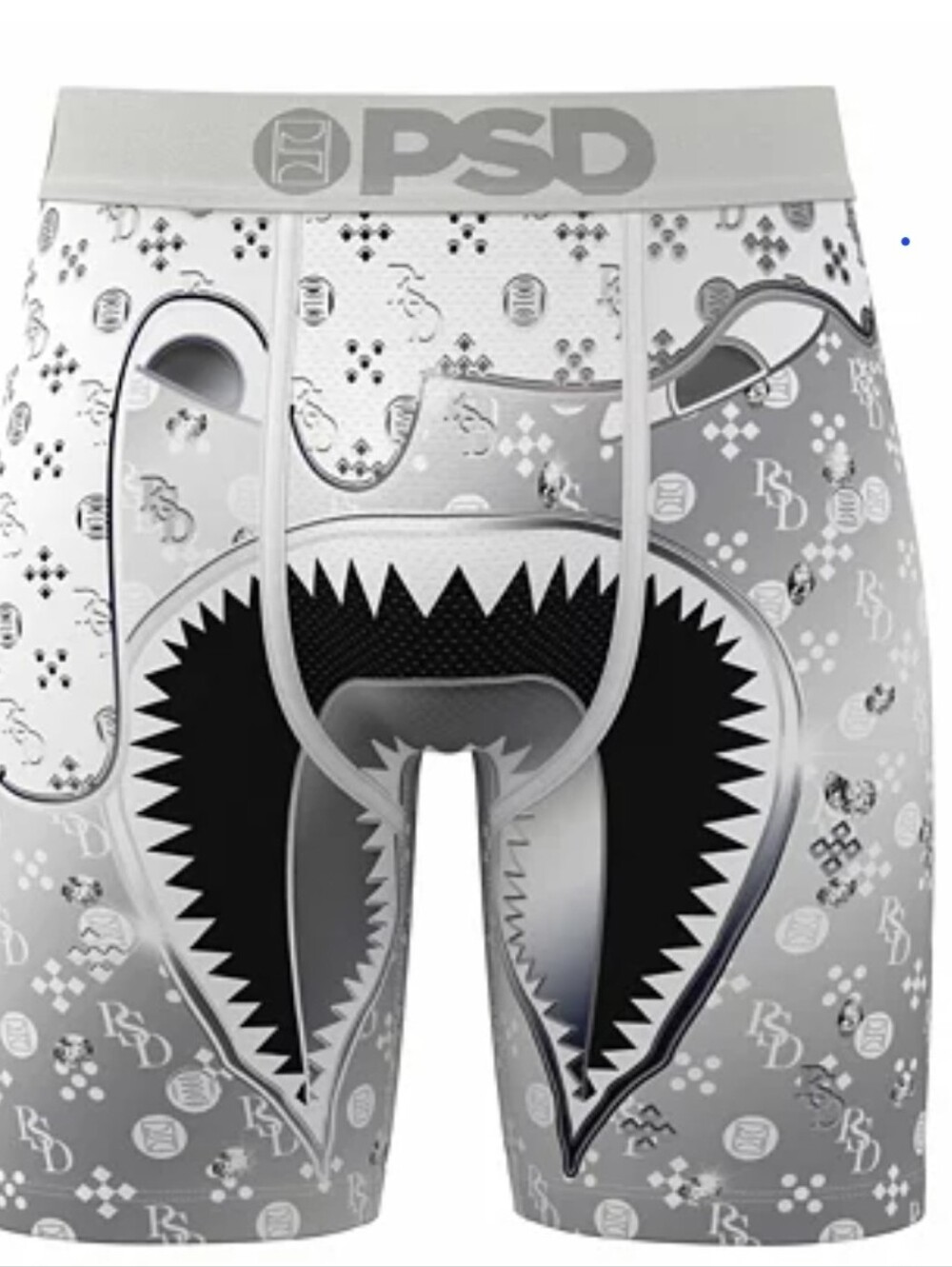 PSD Underwear Men's Warface White Diamond Boxer Briefs: NEW IN PACK: SIZE XL